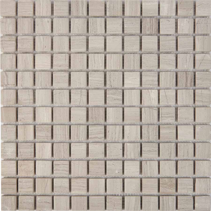PIX 256 White Wooden, чип 23×23 мм, сетка 305х305×6 мм, Матовая